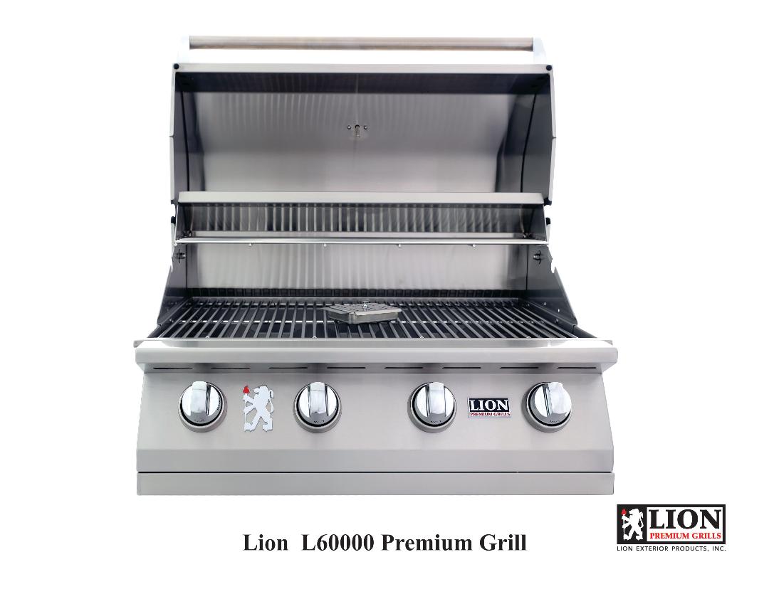 Lion L-60000 Premium Grill-At 146.6 lbs it’s the heaviest in its Class!