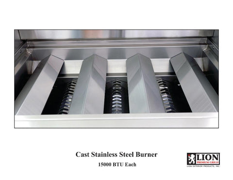 Lion L-60000 Premium Grill-At 146.6 lbs it’s the heaviest in its Class!