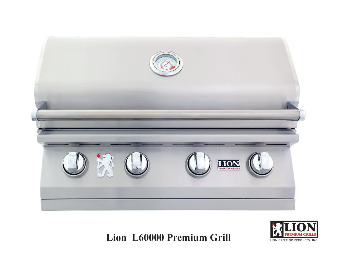 Lion L-60000 Premium Grill-At 146.6 lbs it’s the heaviest in its Class!