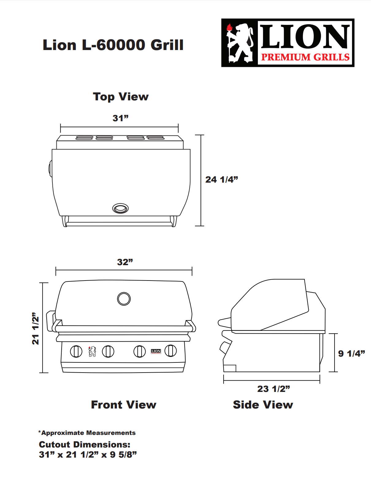 Lion L-60000 Grill