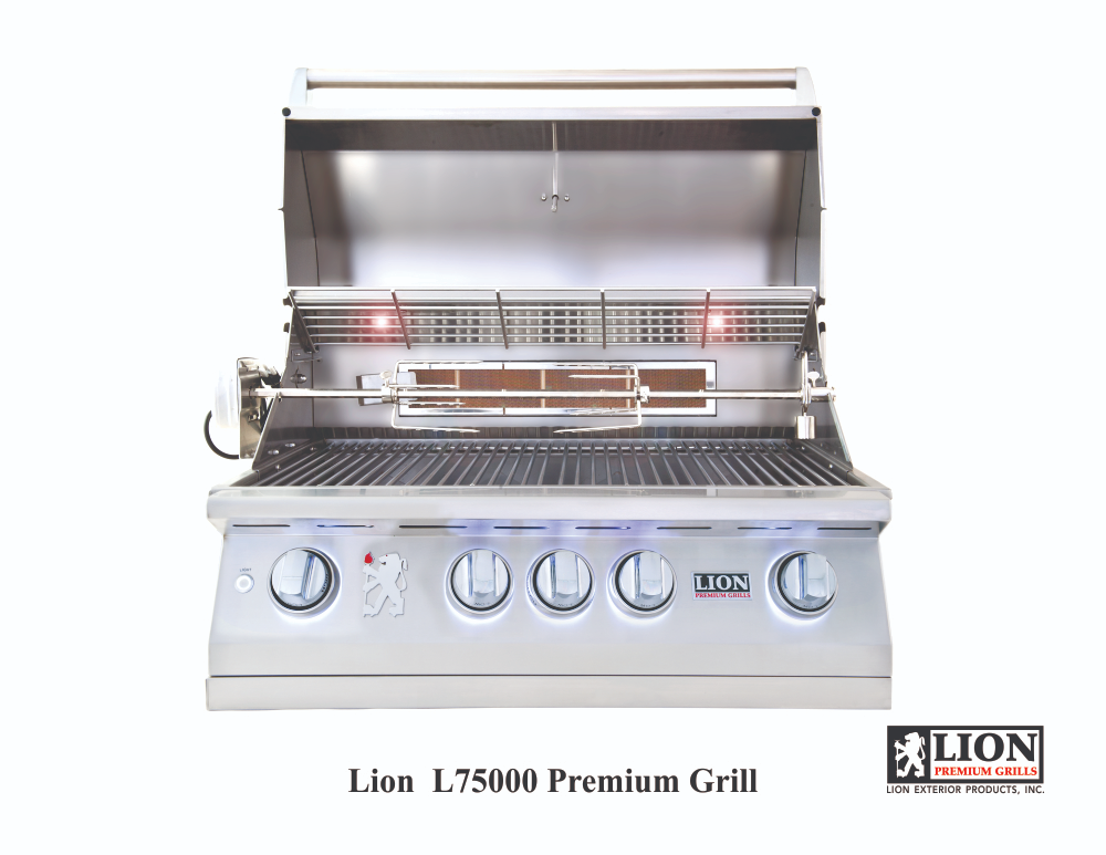 L75000 Premium Grill – At 170.1 lbs it’s the heaviest in its Class!