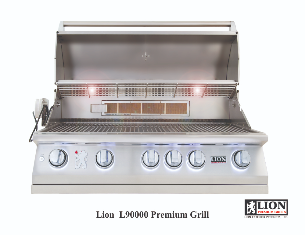 Lion L90000 40-Inch Stainless Steel Built-In Natural Gas Grill