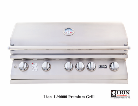 Lion L90000 40-Inch Stainless Steel Built-In Natural Gas Grill