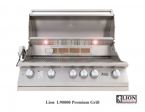 Lion L90000 40-Inch Stainless Steel Built-In Natural Gas Grill