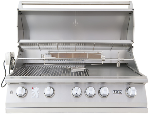 Lion L90000 40-Inch Stainless Steel Built-In Natural Gas Grill