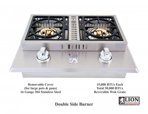 Double Side Burner